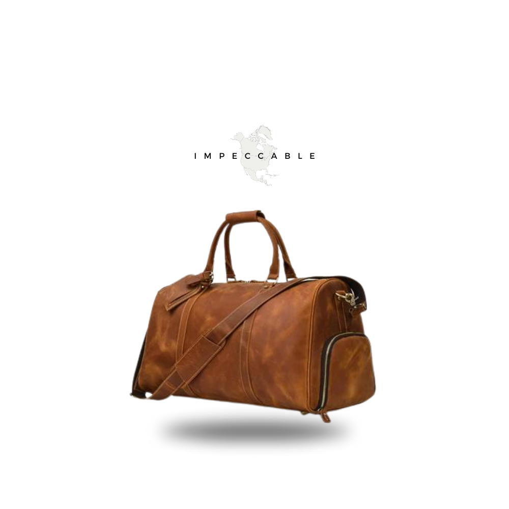 Impeccable Smoother Leather Duffel Bag