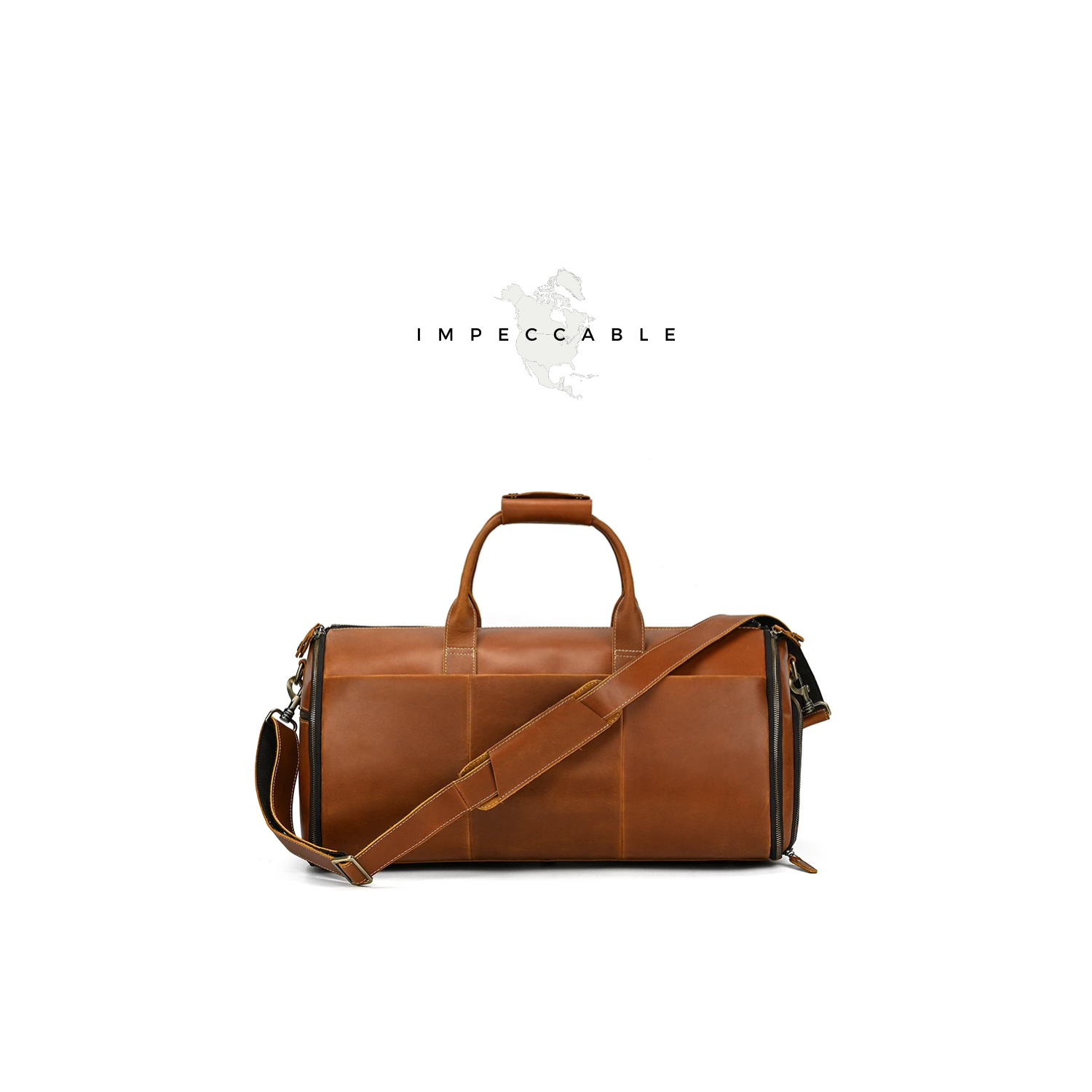 Impeccable Smoother Leather Duffel Bag