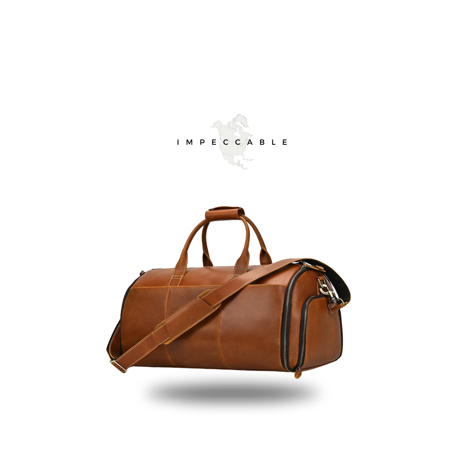 Impeccable Smoother Leather Duffel Bag