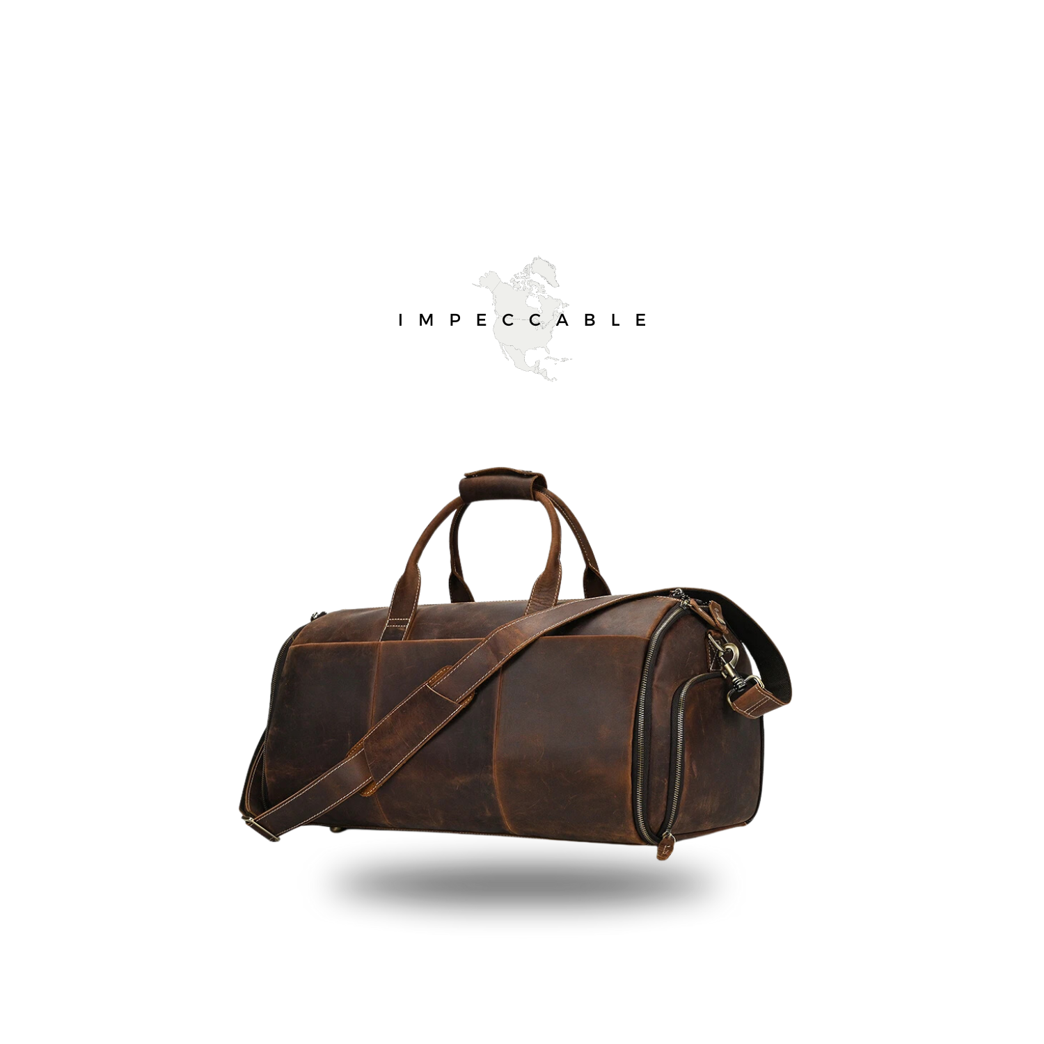 Impeccable Smoother Leather Duffel Bag